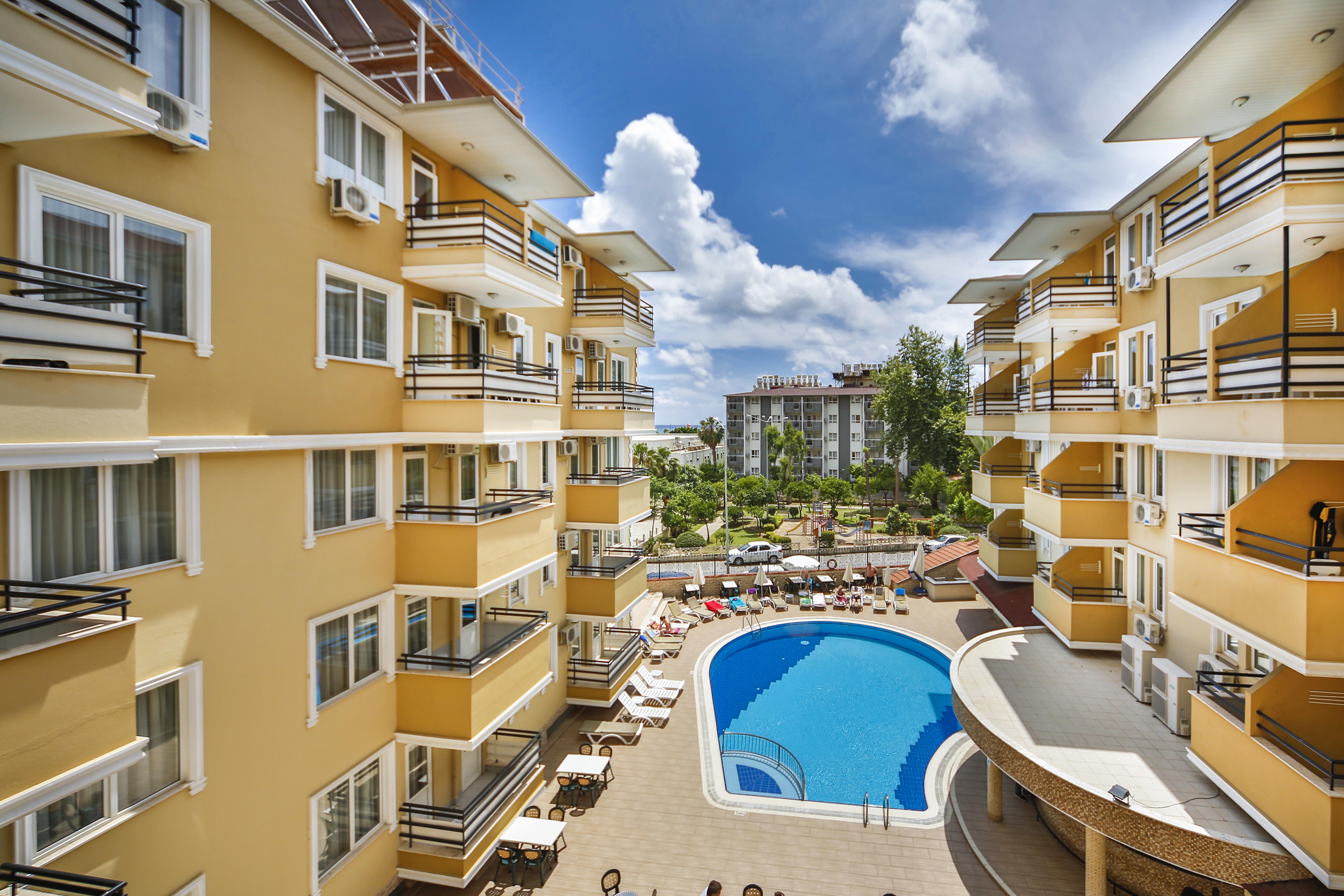 Kleopatra Aydin Hotel Alanya Eksteriør billede
