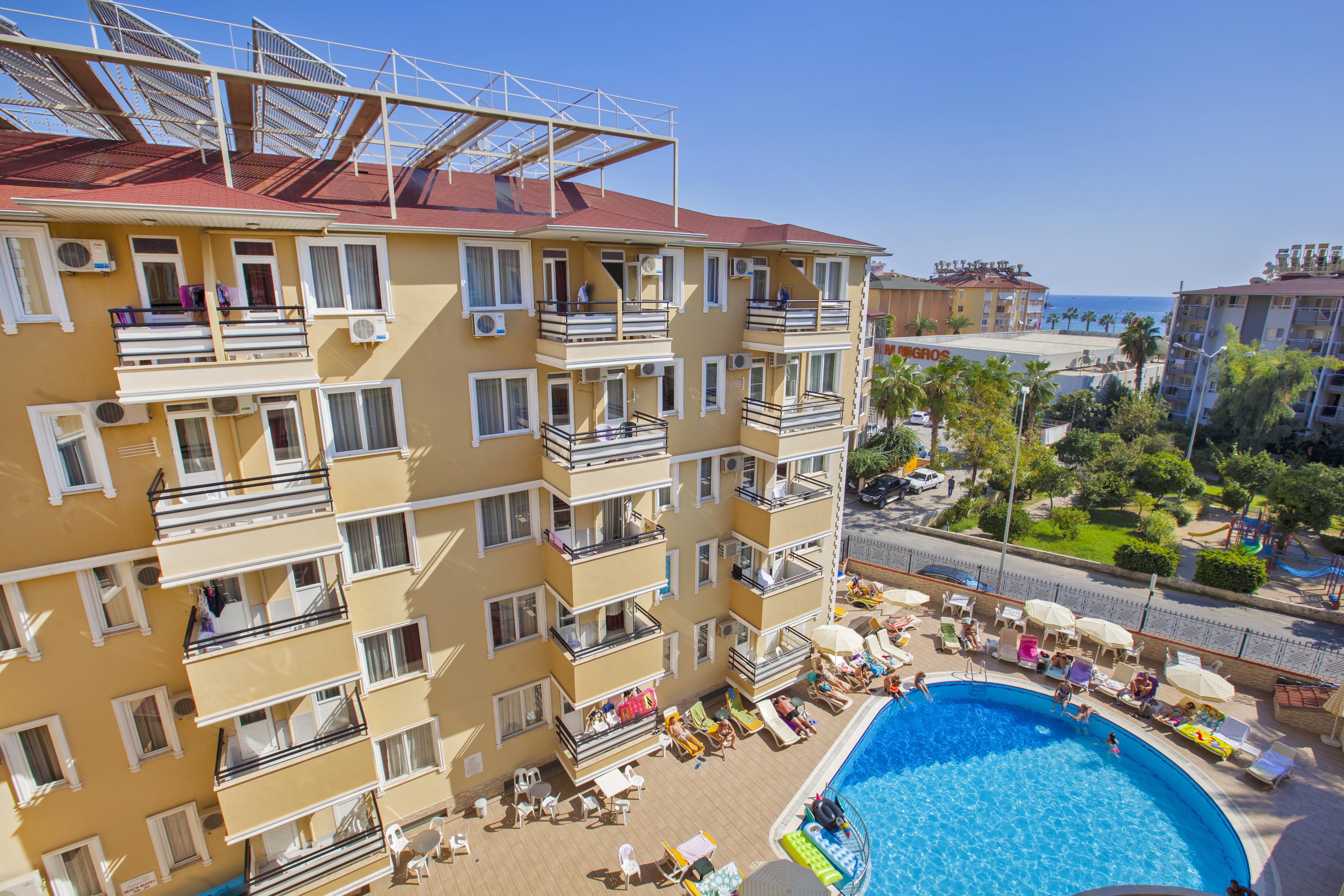 Kleopatra Aydin Hotel Alanya Eksteriør billede